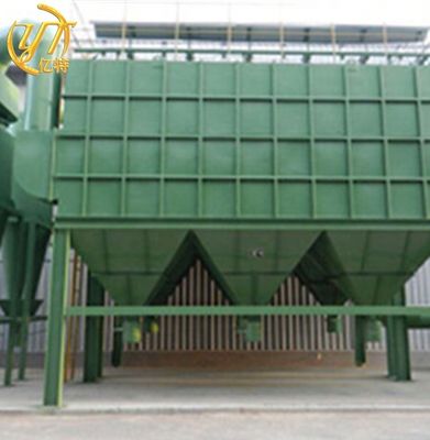 63m2 Área de filtro Boiler Filtro de gran flujo de aire Baghouse Recolector de polvo