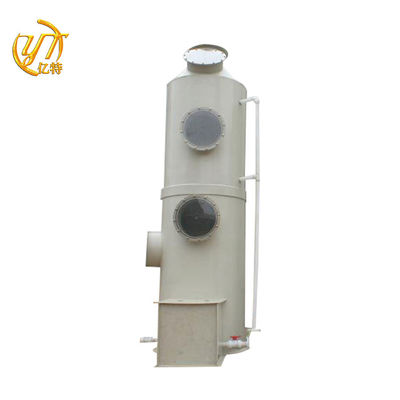 Torre de purificación de gases de la limpiadora de aire húmedo de polipropileno D800*3500mm para planta química