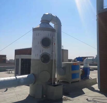 Columna de adsorción de depuración de gases residuales personalizable para aplicaciones industriales