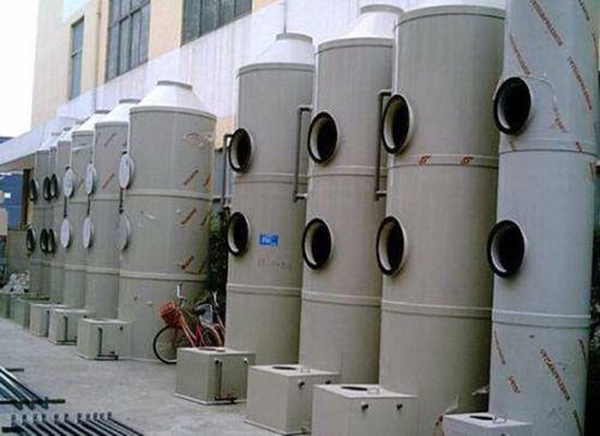 Lavadoras de residuos industriales para la extracción de líquidos Torre de absorción de rociadores químicos