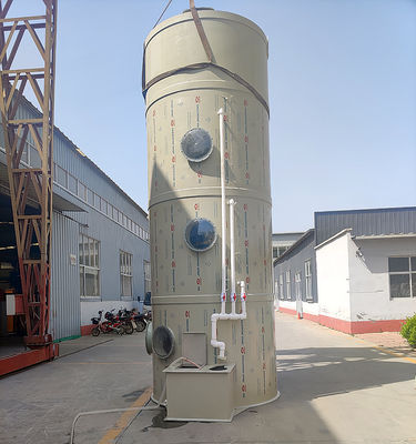 3259-5225 m3/h Torre de absorción de gas para el tratamiento efectivo de CO2 y SO2 de los gases de escape