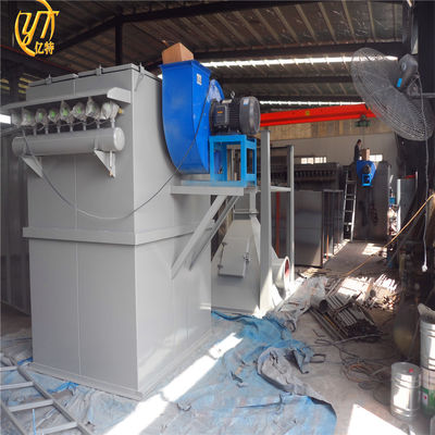 Máquina de limpieza automática de filtros de aire de acero al carbono con 72 m2 de área de filtro y rendimiento