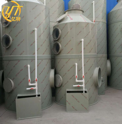 Recolector de polvo industrial de 600 kg Lavadora húmeda para el tratamiento de niebla ácida Personalizable