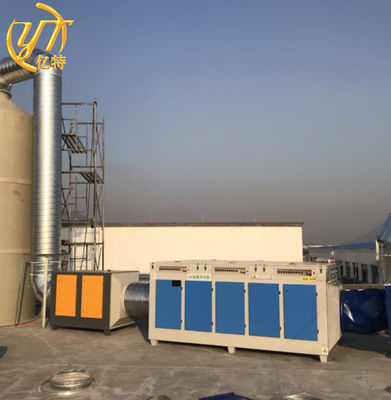 Recolector de polvo industrial de 600 kg Lavadora húmeda para el tratamiento de niebla ácida Personalizable