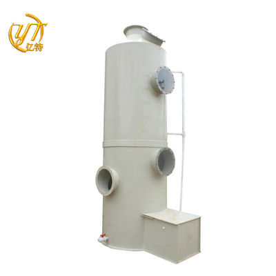Equipo de tratamiento de gases industriales Lavadoras húmedas 95% Eficiencia de purificación 1.5 KW Potencia de la bomba