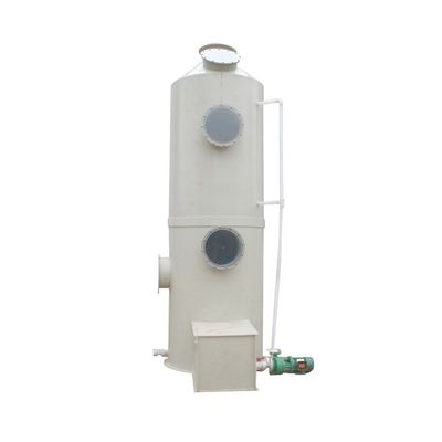 Equipo de tratamiento de gases industriales Lavadoras húmedas 95% Eficiencia de purificación 1.5 KW Potencia de la bomba
