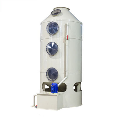 700 kg ODM Equipo de tratamiento de residuos ambientales de gas Diseño del limpiador de gas horizontal