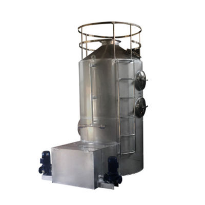 700 kg ODM Equipo de tratamiento de residuos ambientales de gas Diseño del limpiador de gas horizontal