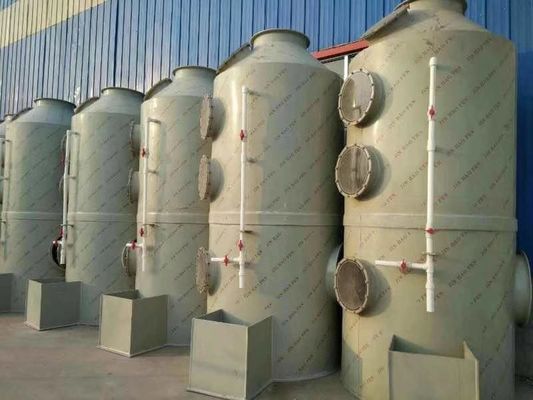 Columna de adsorción de gas de polipropileno de bomba de 65 mm para un control de olores seguro y efectivo