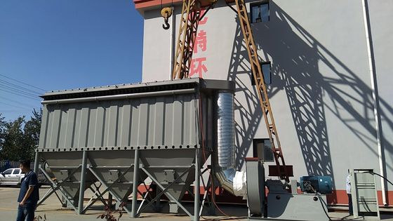Calderas de fundición de fundición de planta de acero tipo filtro de bolsas colector de polvo para filtración de polvo