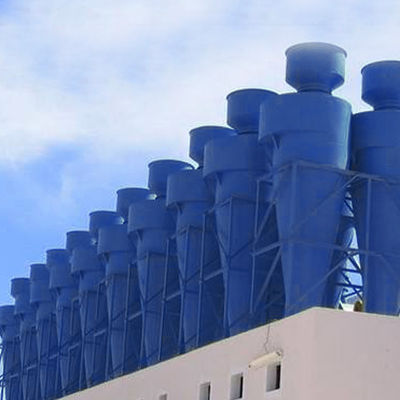 Purificación del aire Colector de polvo de ciclones industriales para fundición de acero