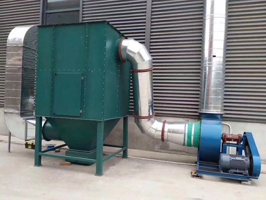Recolector de polvo de cartucho de filtro para gases de escape industriales de 0,3 micras Tamaño mínimo de partículas