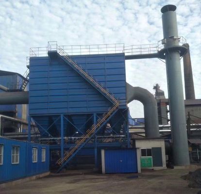 Recolector de polvo de cartucho de filtro para gases de escape industriales de 0,3 micras Tamaño mínimo de partículas